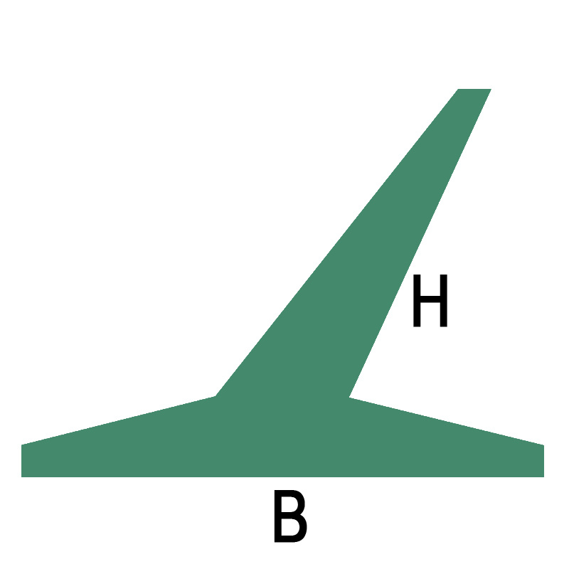 L baffle