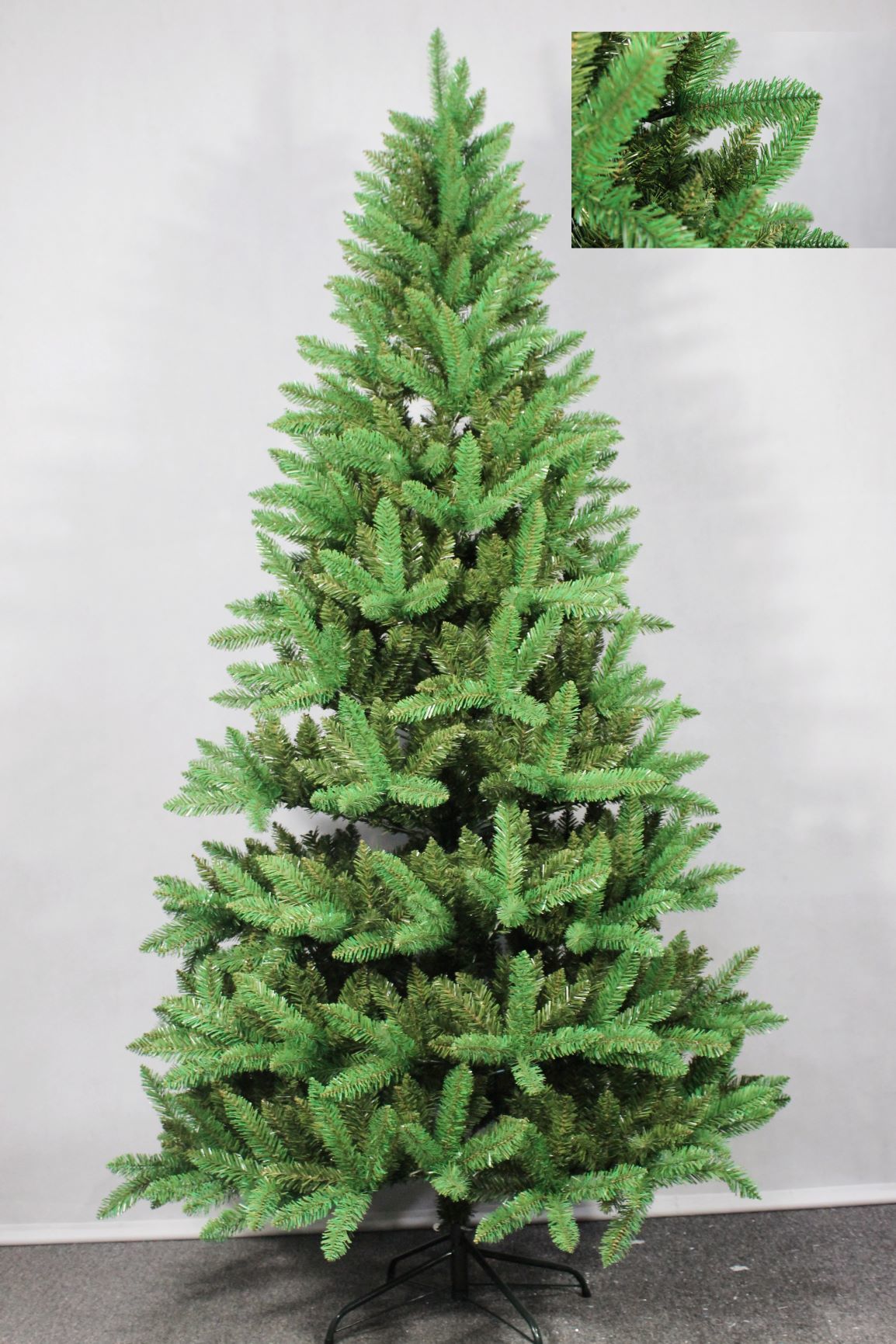 Hot sale  new product wholesales 180cm/6FT  PVC double color Tips Christmas tree