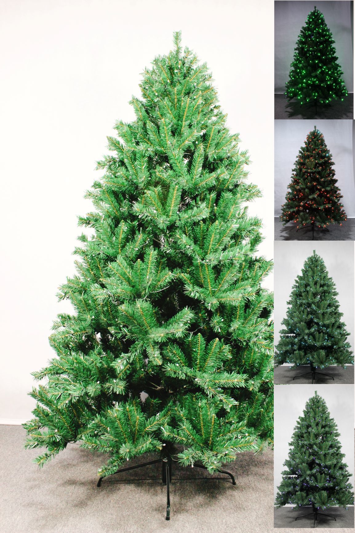 Hot sale new product wholesales PVC more colors LED light luxury Christmas tree