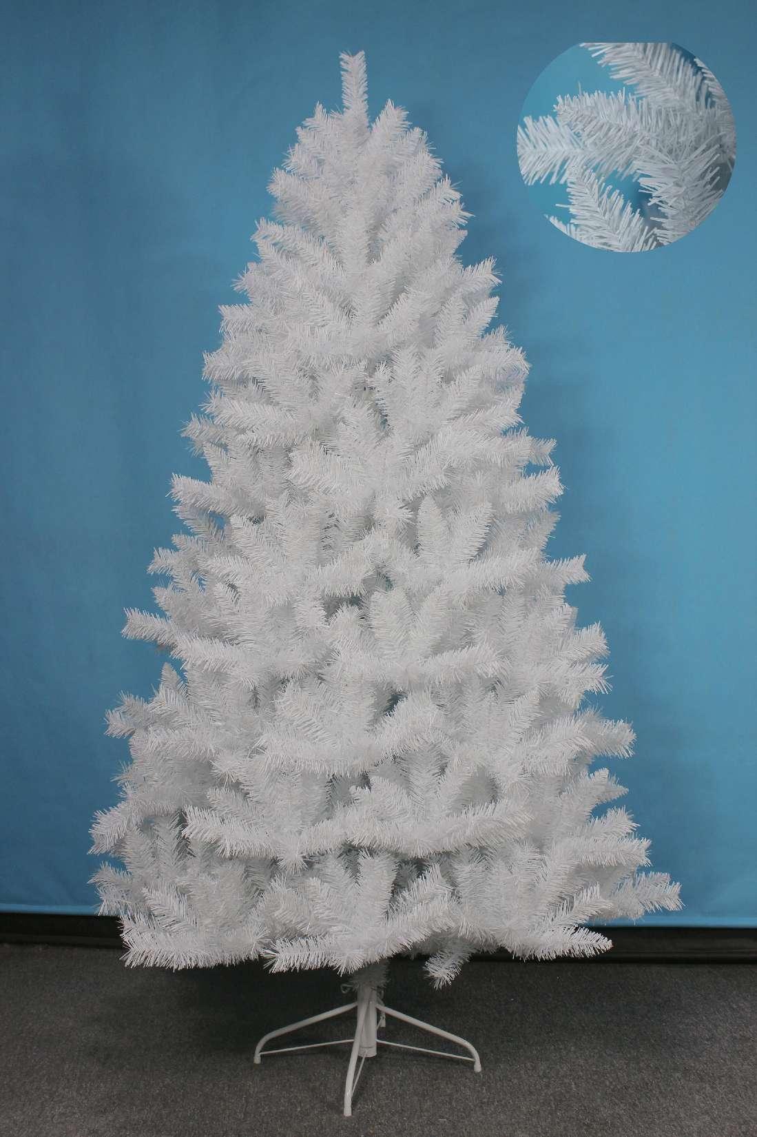 2023 new product wholesales 210cm/7FT White  KN-22001 luxury Christmas tree