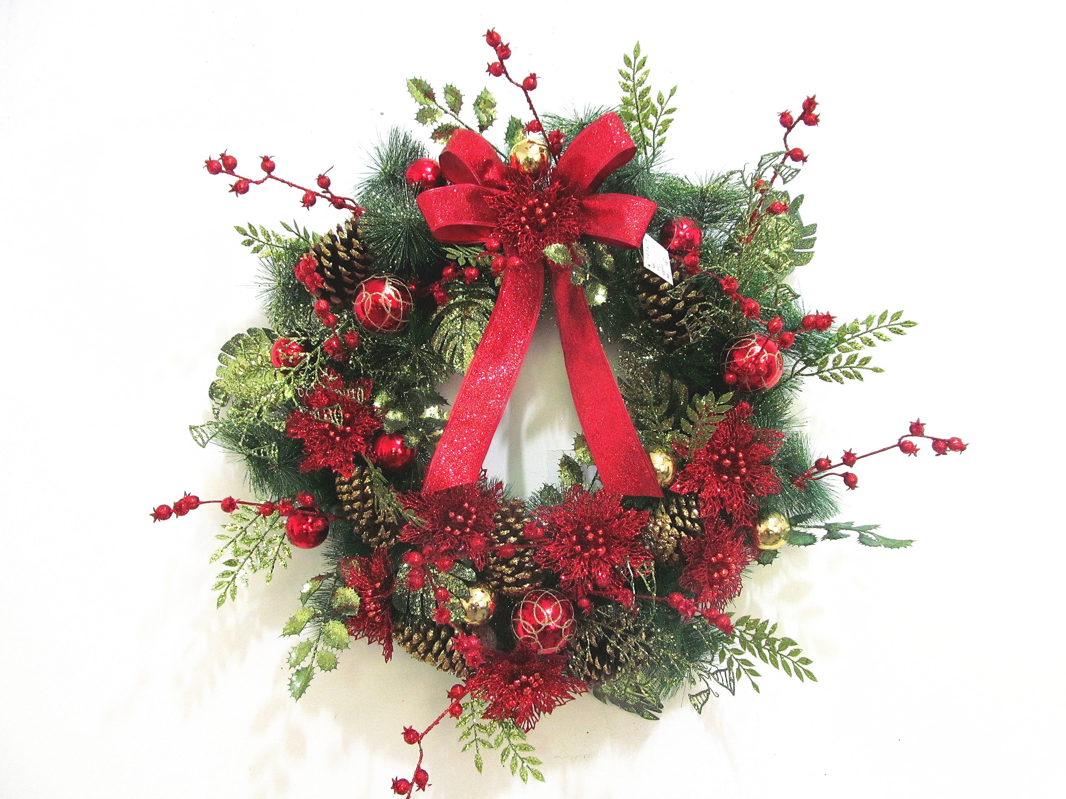 Christmas Wreath KN-41249-80CM