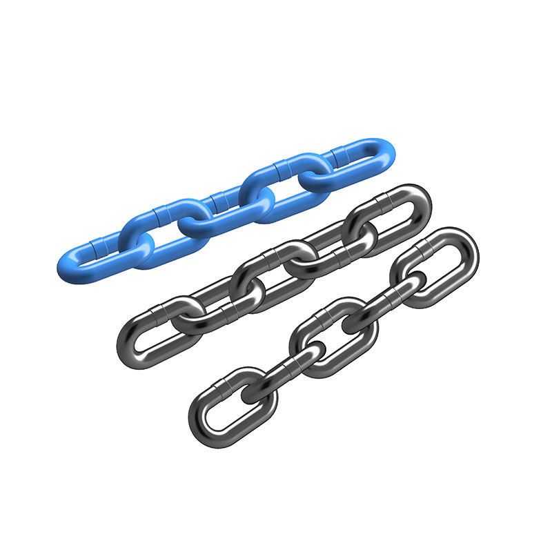 Mining high-tensile round link chains