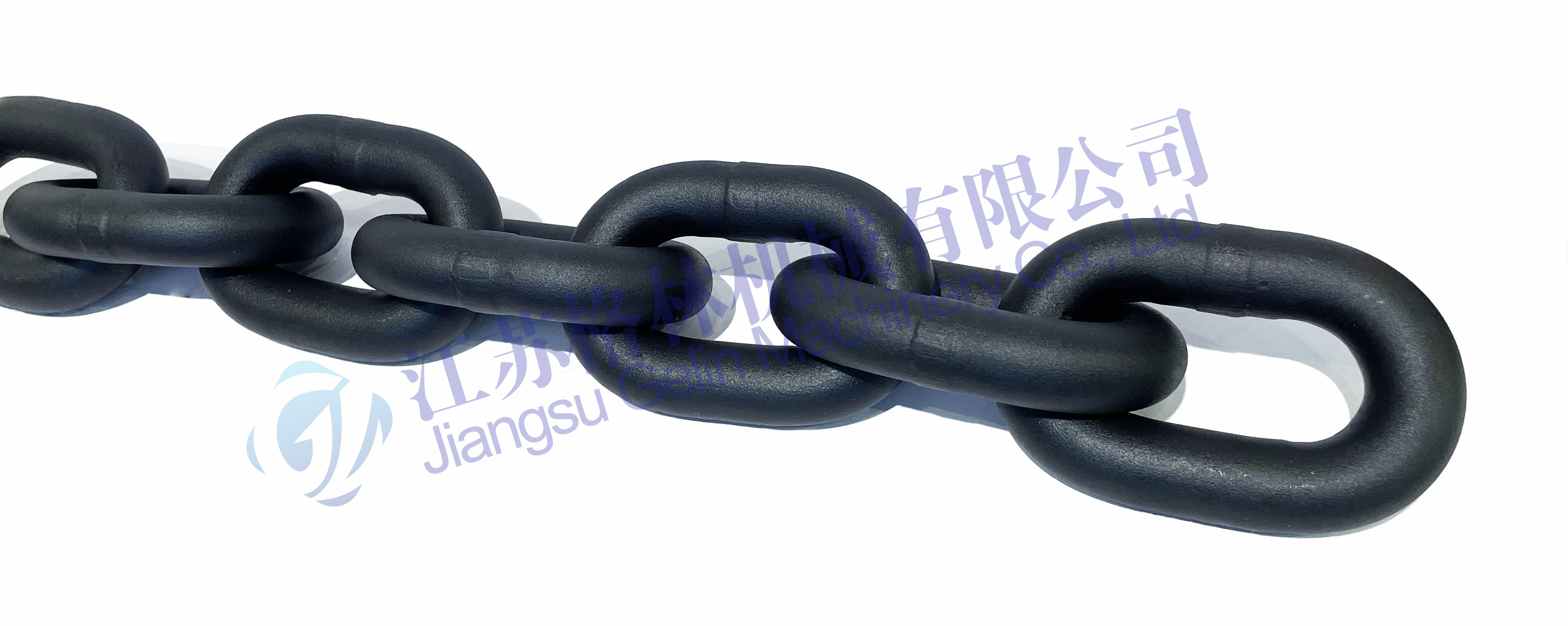 Mining high-tensile round link chains