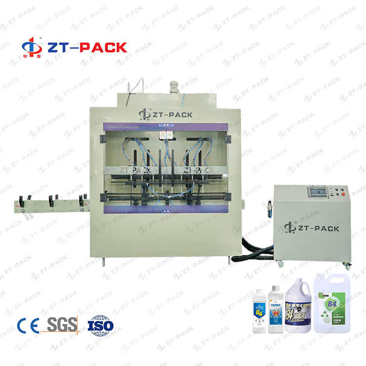 bleach flash clorox acid liquid toilet cleaner HCL filling packing machines