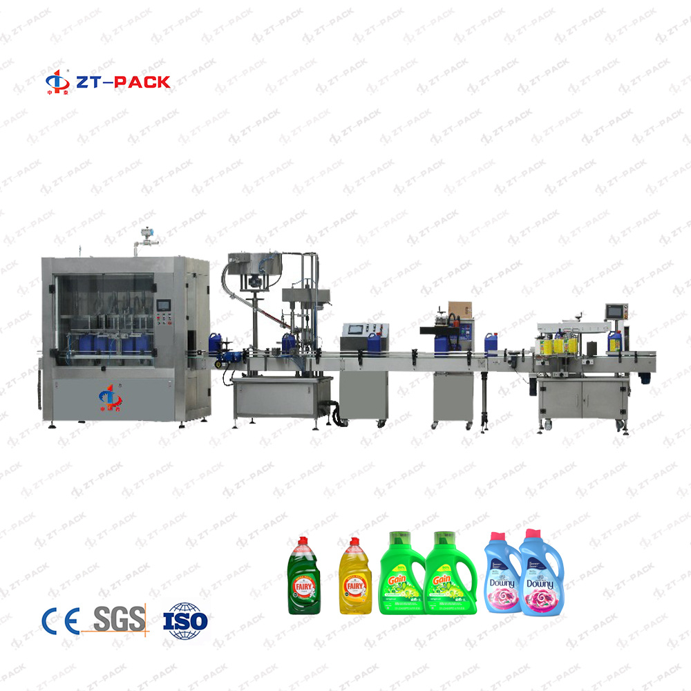 Liquid Detergent Packing Line