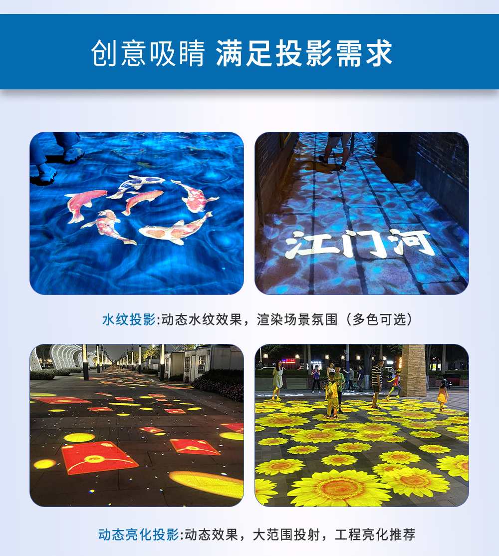 水纹投影灯