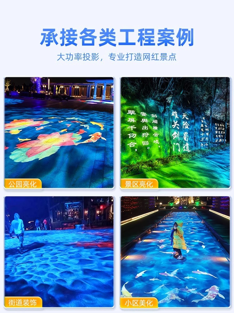 大功率水纹投影灯