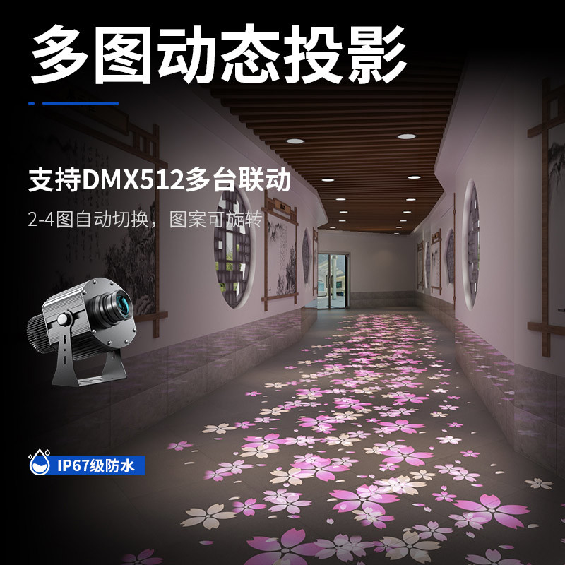 多图动态投影灯