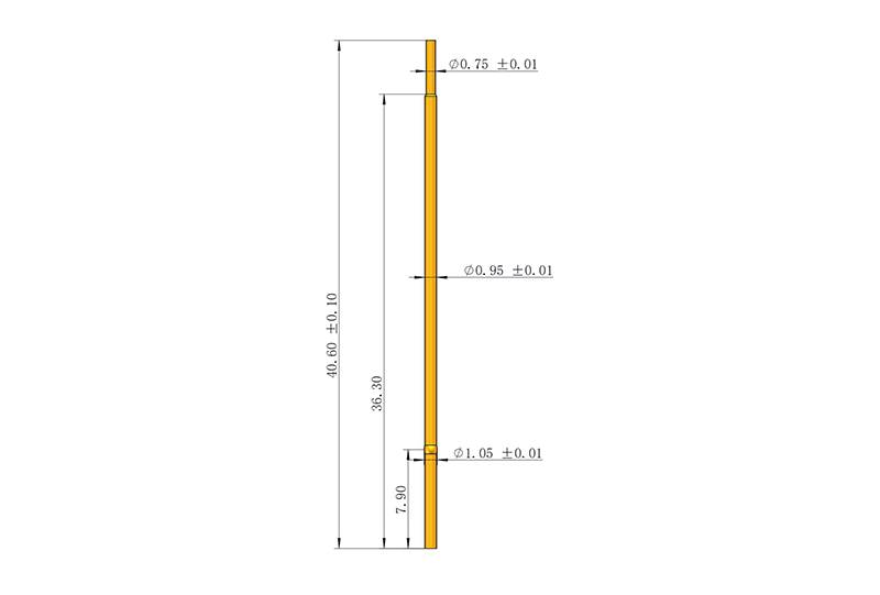 ICT online test probe sleeve