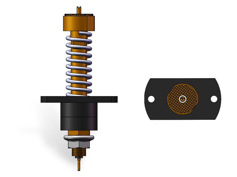 Automotive battery high current probe