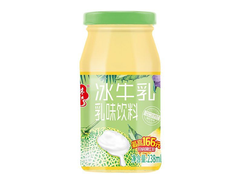 238mlx12珠江冰牛奶(新版)-哈密瓜味