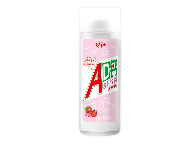 380gx15珠江AD钙草莓味（扫码有奖）