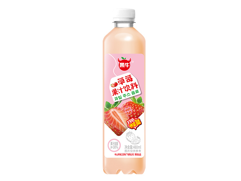 480mlx15果牛草莓果汁（扫码有奖）