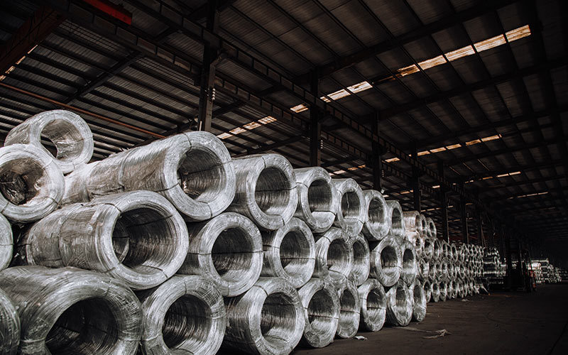 Galvanized wire