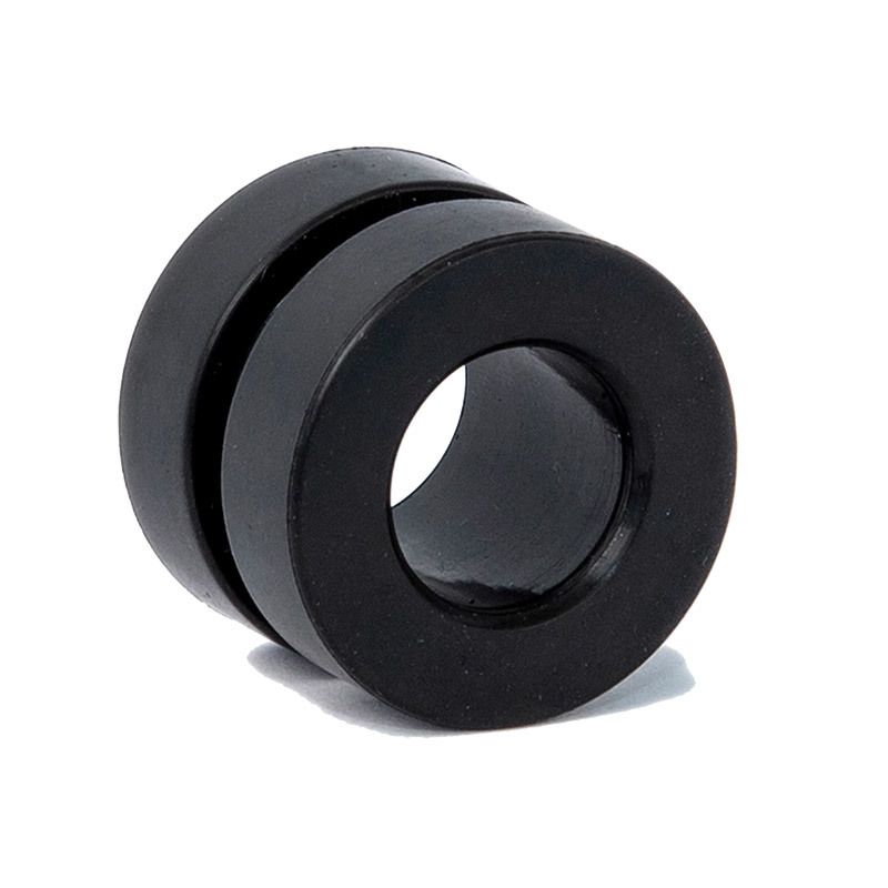 Shock absorber block for automotive shock absorbers