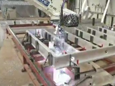 Robot welding aluminum alloy template