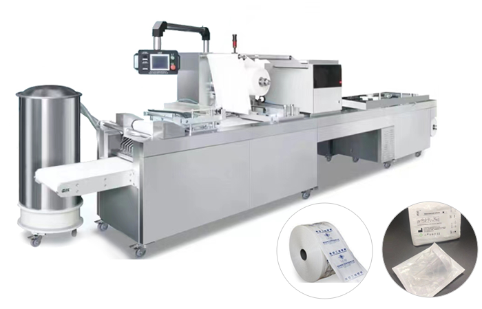 Soft blister packaging production line