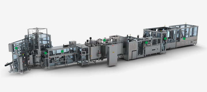 Automatic production line of dosing device