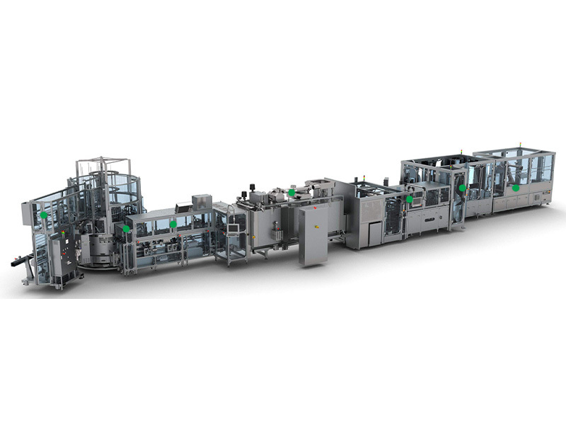 Automatic production line for precise drug delivery