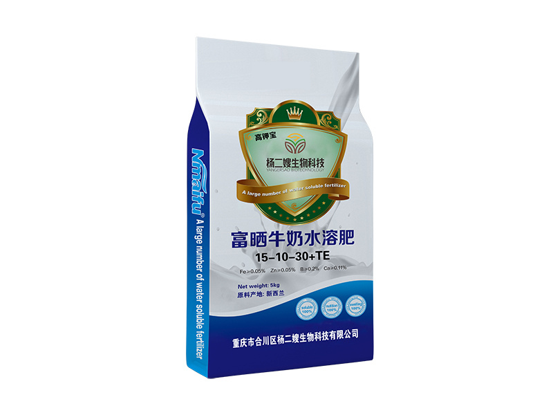 富曬牛奶水溶肥 15-10-30+TE