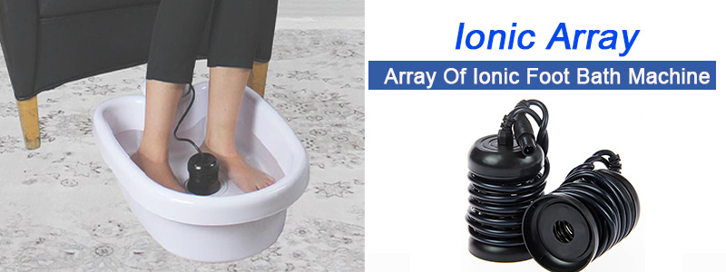 Durable Two Pins HK-800E Ion Cleanse Arrays for Detox Machine