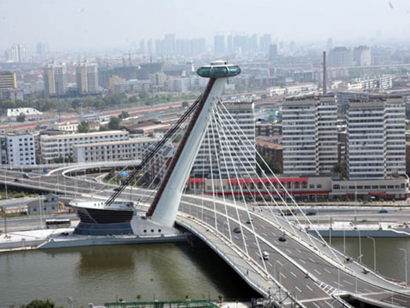 赤峰桥环氧沥青钢桥面铺装工程