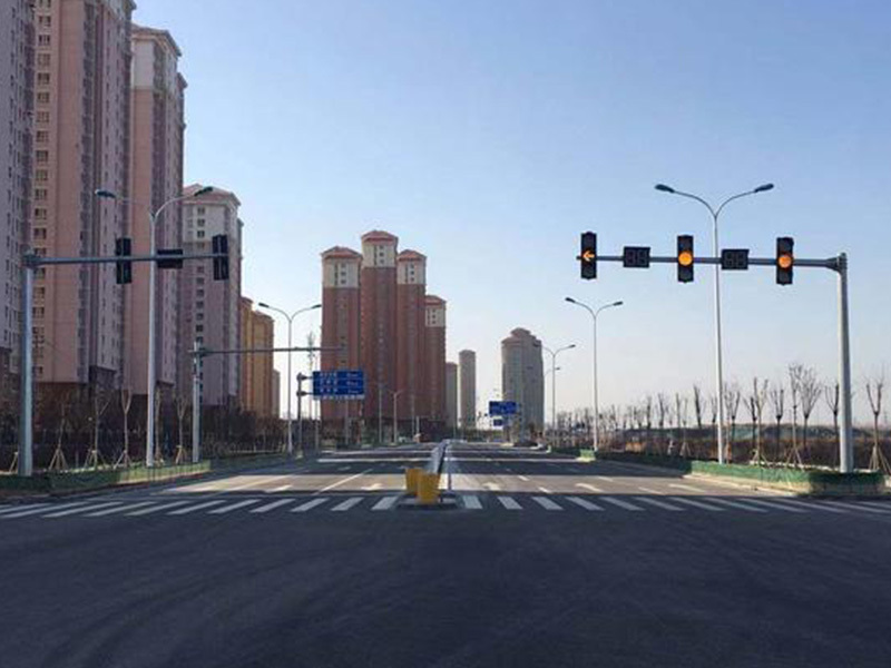 北辰双青新家园（一期）17条路绿化和腾泰道道路、下穿地道、排水、照明工程