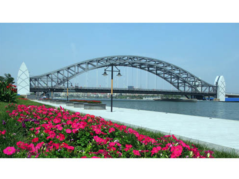 国泰桥环氧沥青钢桥面铺装工程
