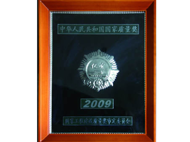 2009年度国家优质工程银质奖