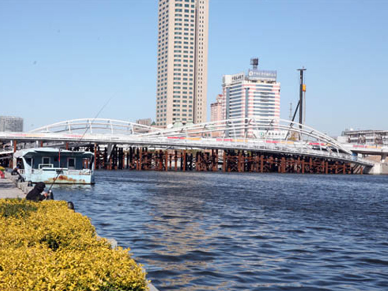 金阜桥环氧沥青钢桥面铺装工程