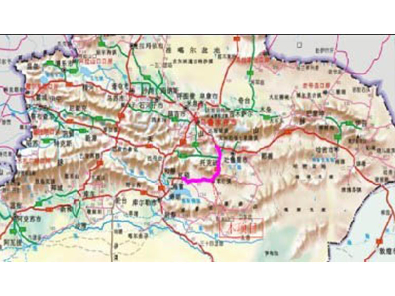 小草湖－和碩段一級改高速公路建設(shè)