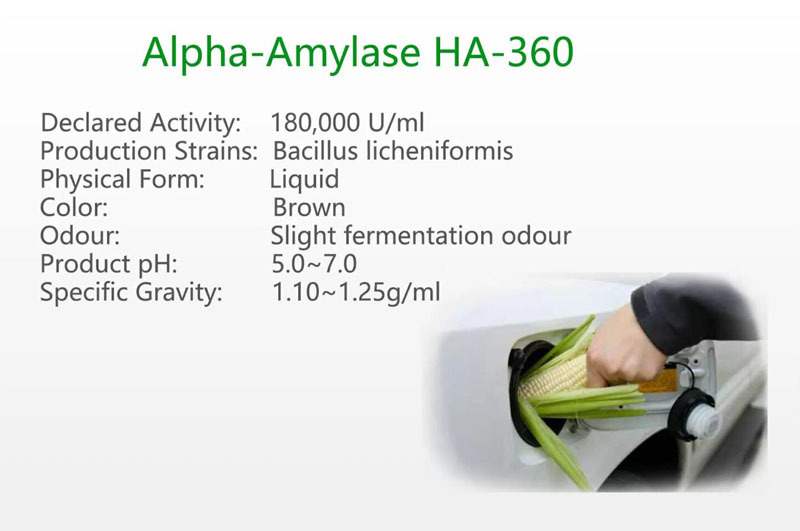 Alpha-amylase HA-360 (Thermostable, Low pH)