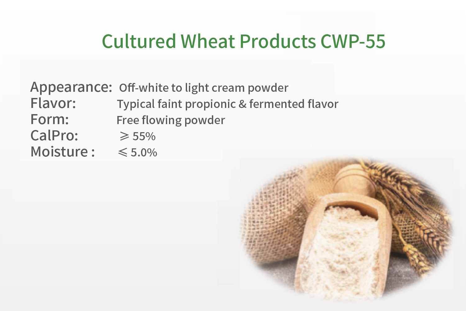Cultured Wheat Products CWP-55