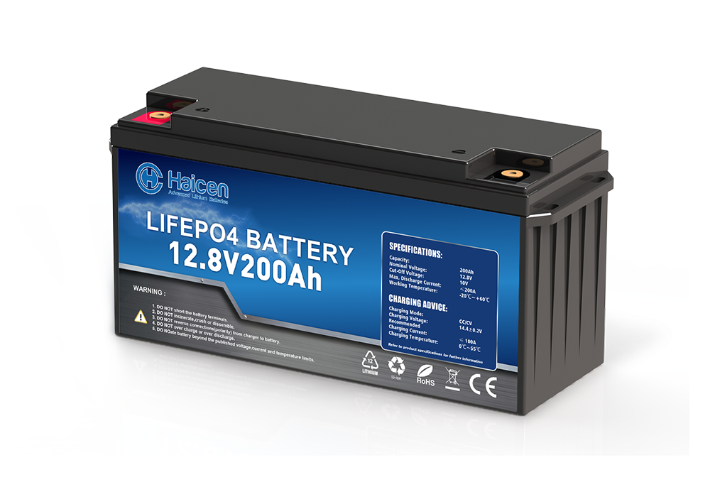 HCG49 Series-12V200Ah LFP batteries（24V125Ah / 48V60Ah)