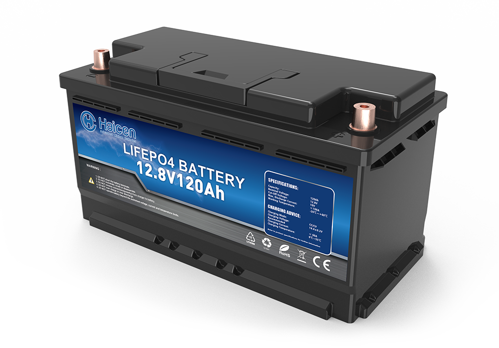 HC352 Series-12V120Ah LFP batteries（12V150Ah / 24V75Ah)