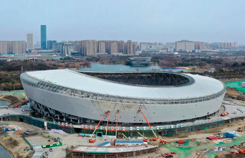 Qingtian Sports Center Gymnasium