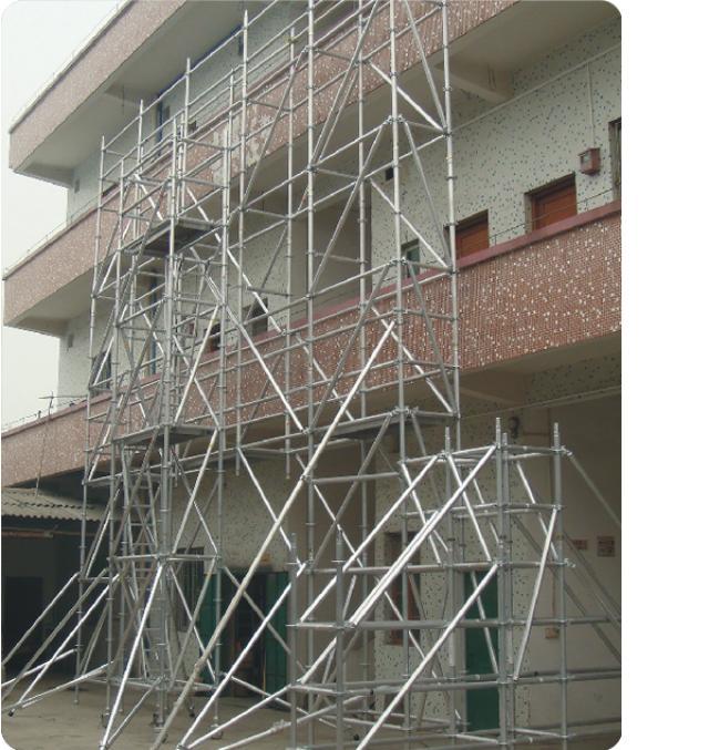 External wall maintenance of factory staff dormitory