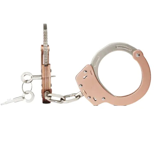 JN Quality military police handcuffs with double side open SK-05