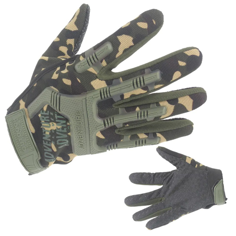Custom Camouflage Tactical Gloves Super Fiber Wholesaler