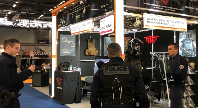The France Police Client Tested Our Product In 2019 France MILIPOL