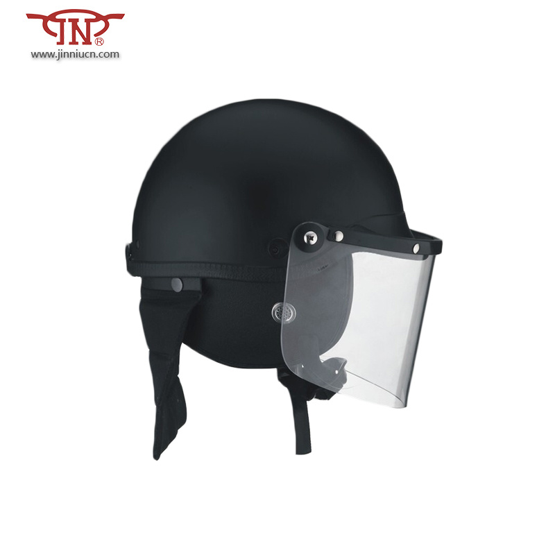 Quality Anti Riot police Helmet With Visor for Security Use