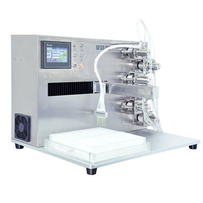 XBWXY-6 Matrix High Precision Valveless Ceramic Pump Filling Machine