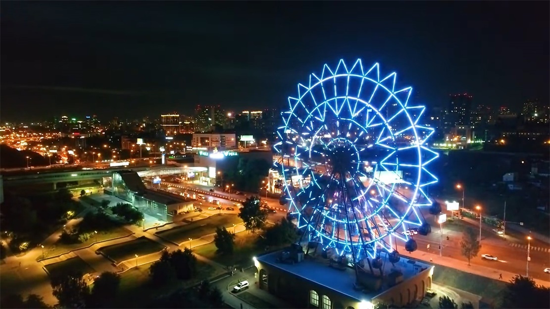 Novosibirsk Ferris Wheel, Russia