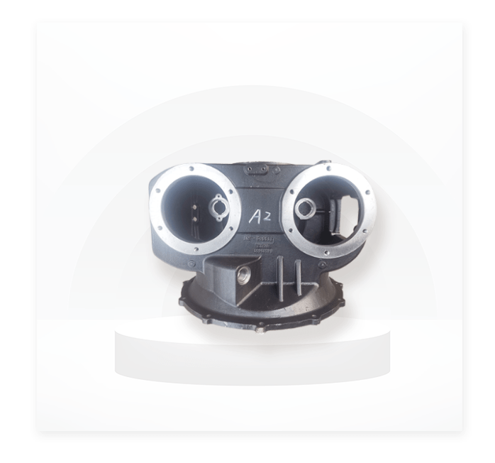 PTO transmission housing