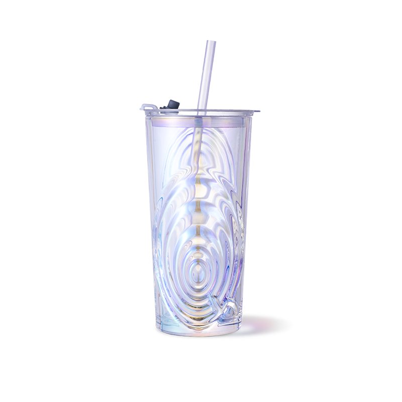 Like a duck to water Symphony glass straw cup
