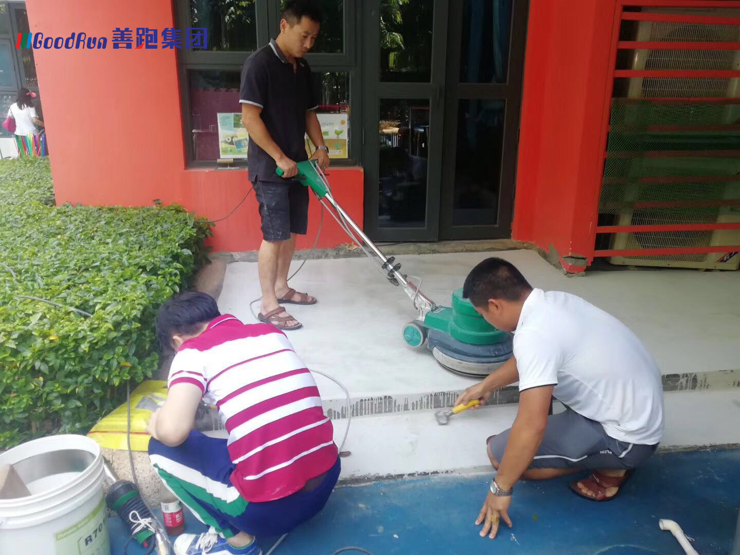 深圳市寶安新城幼兒園|幼兒園PVC地板鋪裝案例