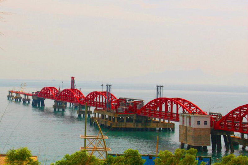 Shenzhen Guanghui Group 4# berth steel pipe pile production project