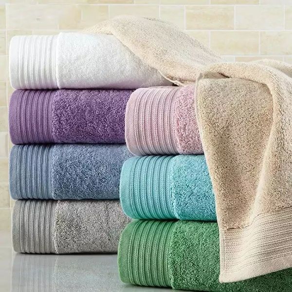 Wholesale Custom Soft Absorbent Fluffy After Wash 100% Cotton Thick Face Towel