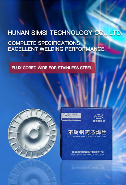Flux cored wire for stainless steel