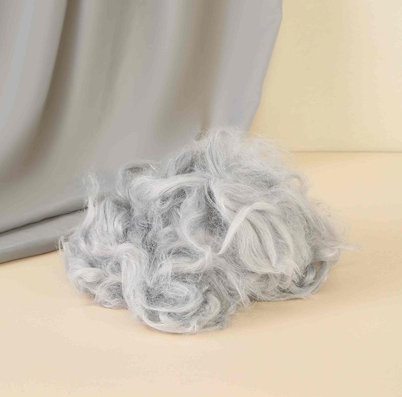 Mixed staple fiber